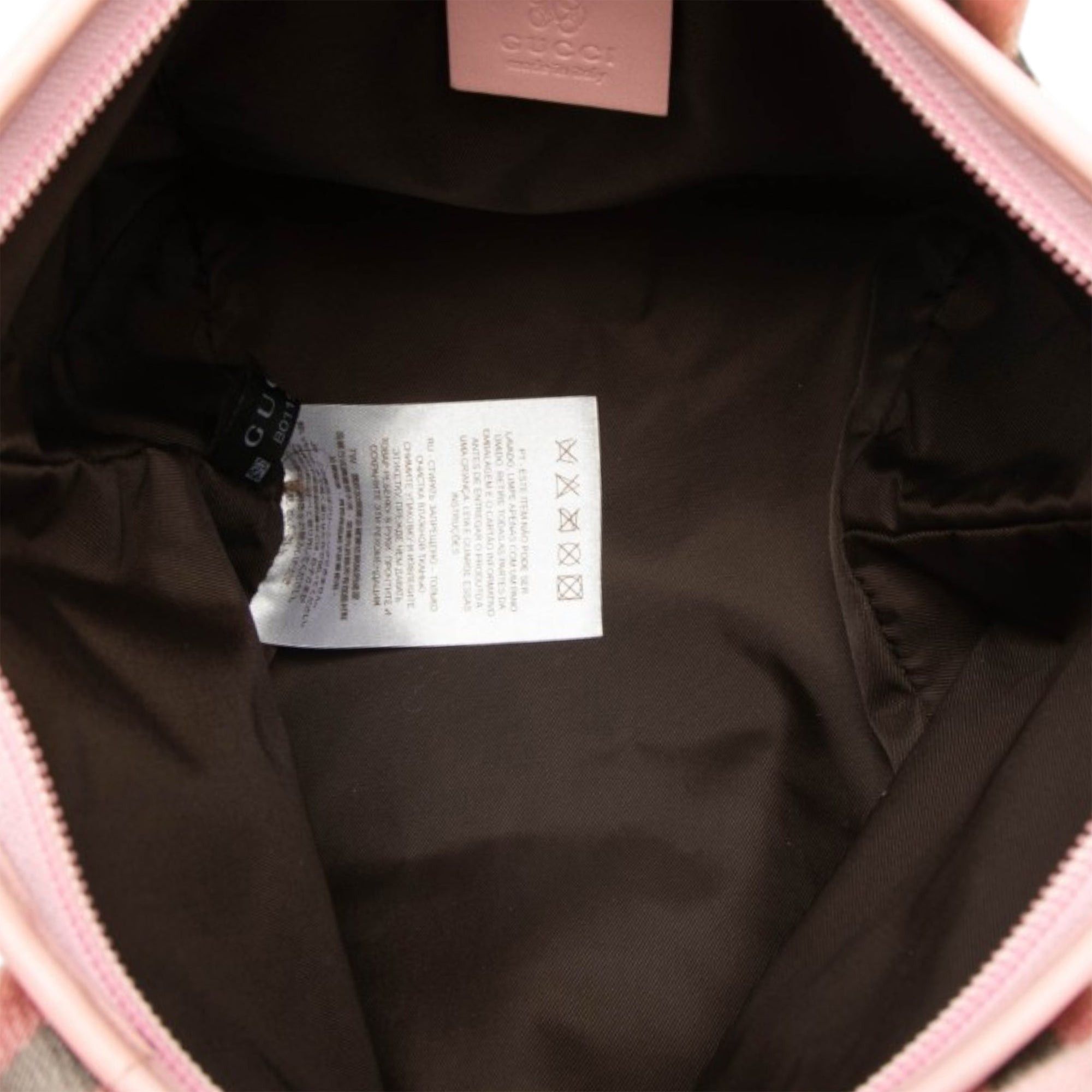 Gucci Childrens Mini GG Canvas Web Handbag Size ONE SIZE - 4 Thumbnail