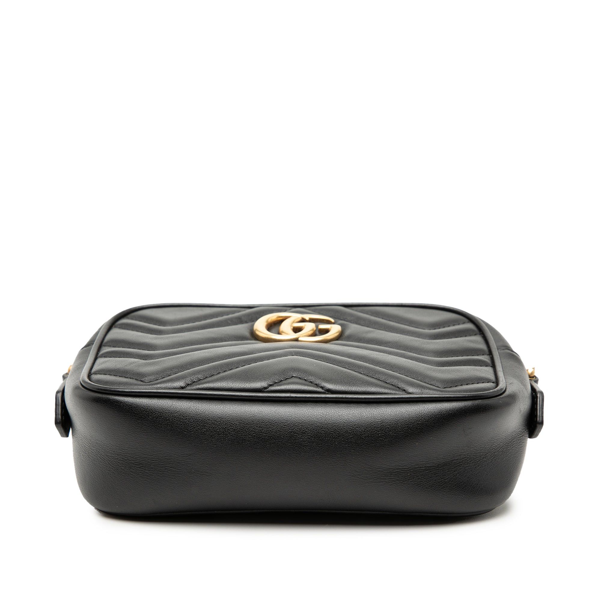Gucci Mini GG Marmont Matelasse Leather Crossbody Size ONE SIZE - 3 Thumbnail