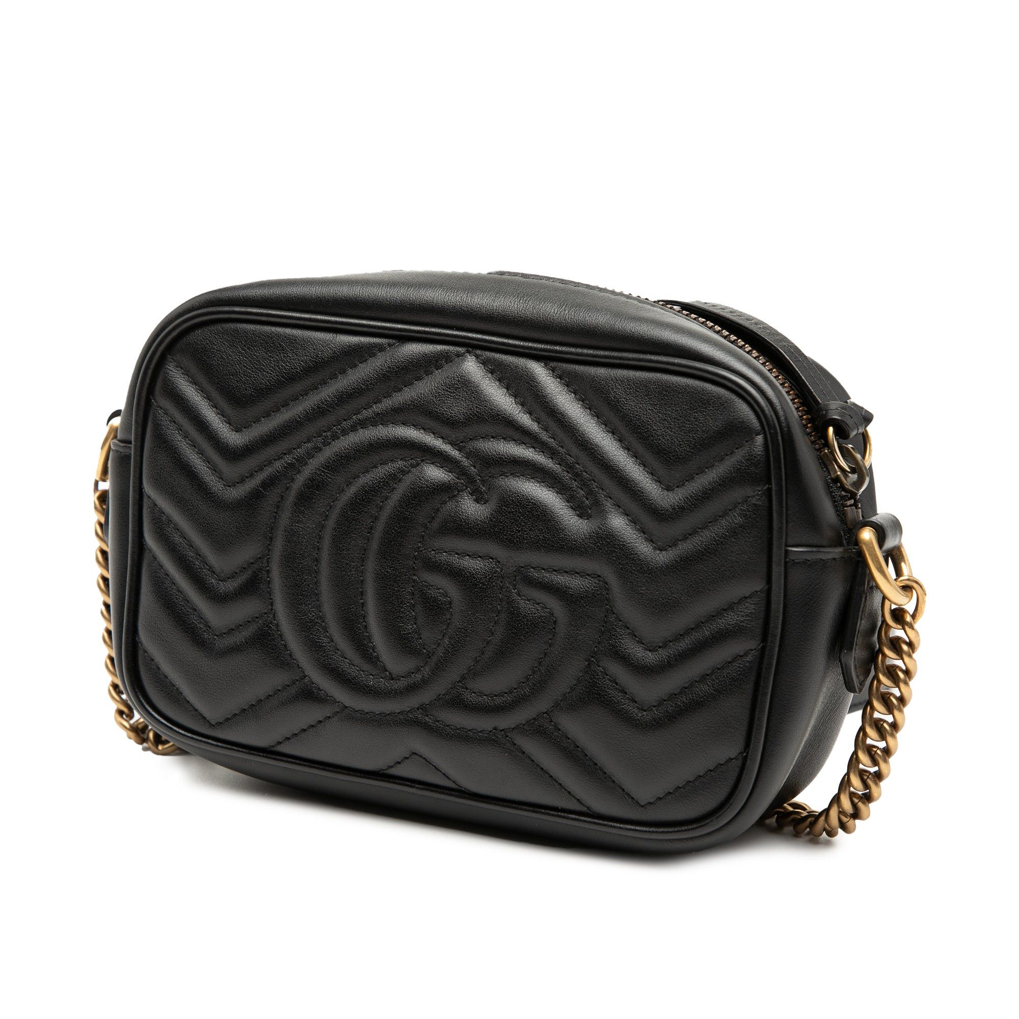 Gucci Mini GG Marmont Matelasse Leather Crossbody Size ONE SIZE - 2 Thumbnail