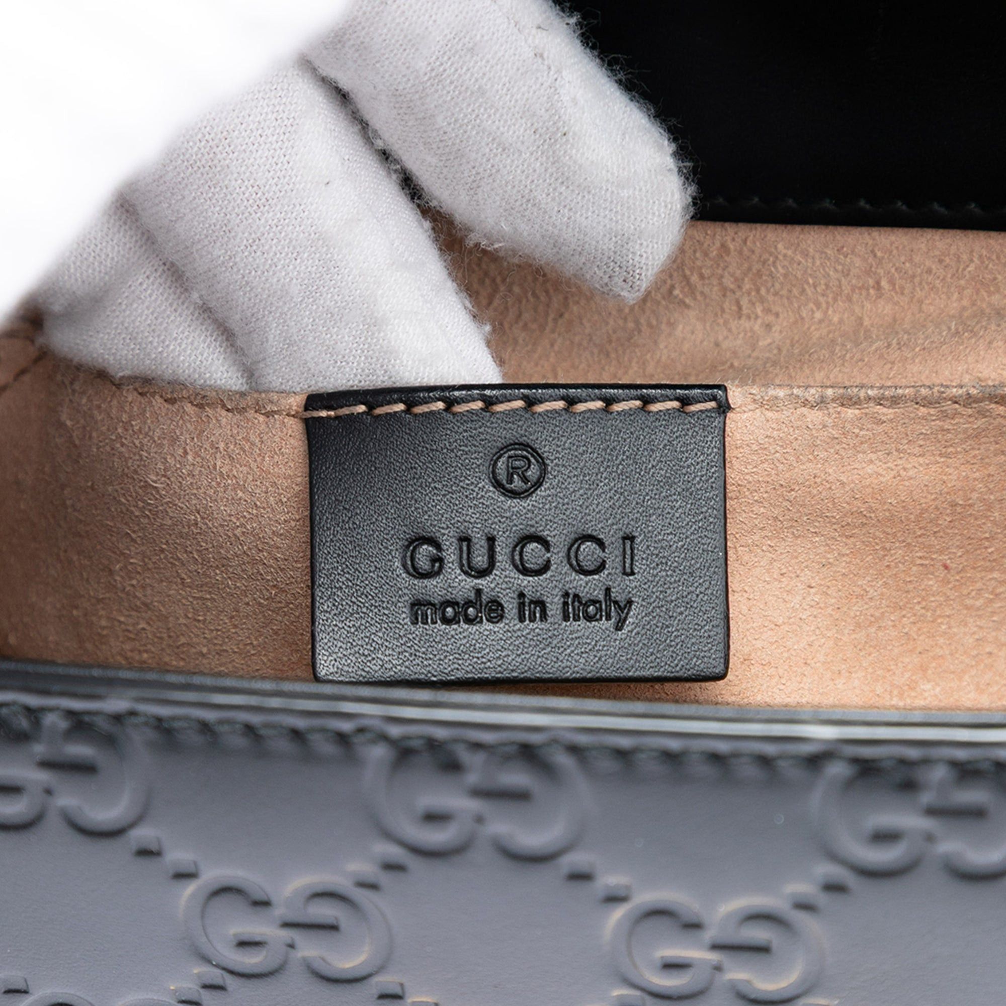 Gucci Small Guccissima Padlock Crossbody Size ONE SIZE - 5 Thumbnail