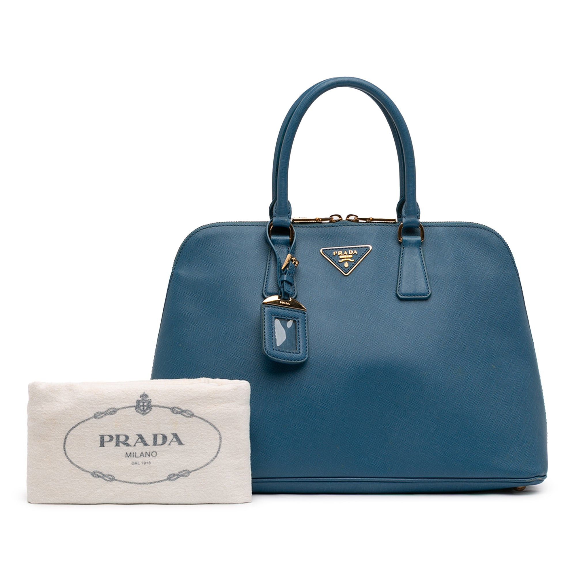 Prada Large Saffiano Lux Promenade Satchel Size ONE SIZE - 13 Thumbnail
