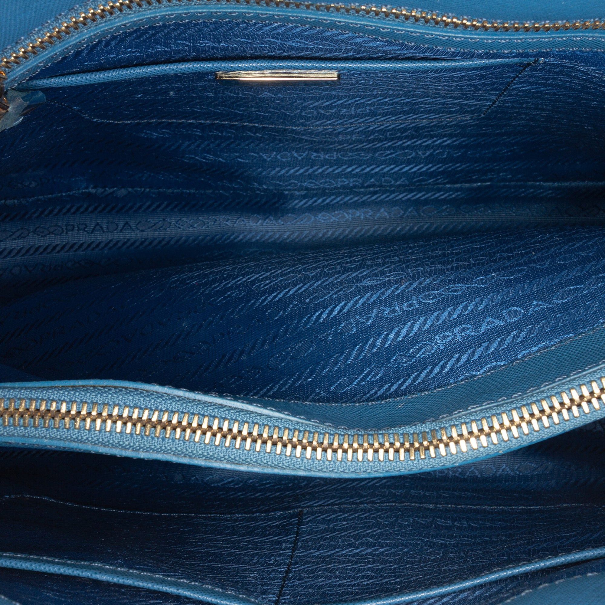 Prada Large Saffiano Lux Promenade Satchel Size ONE SIZE - 6 Thumbnail