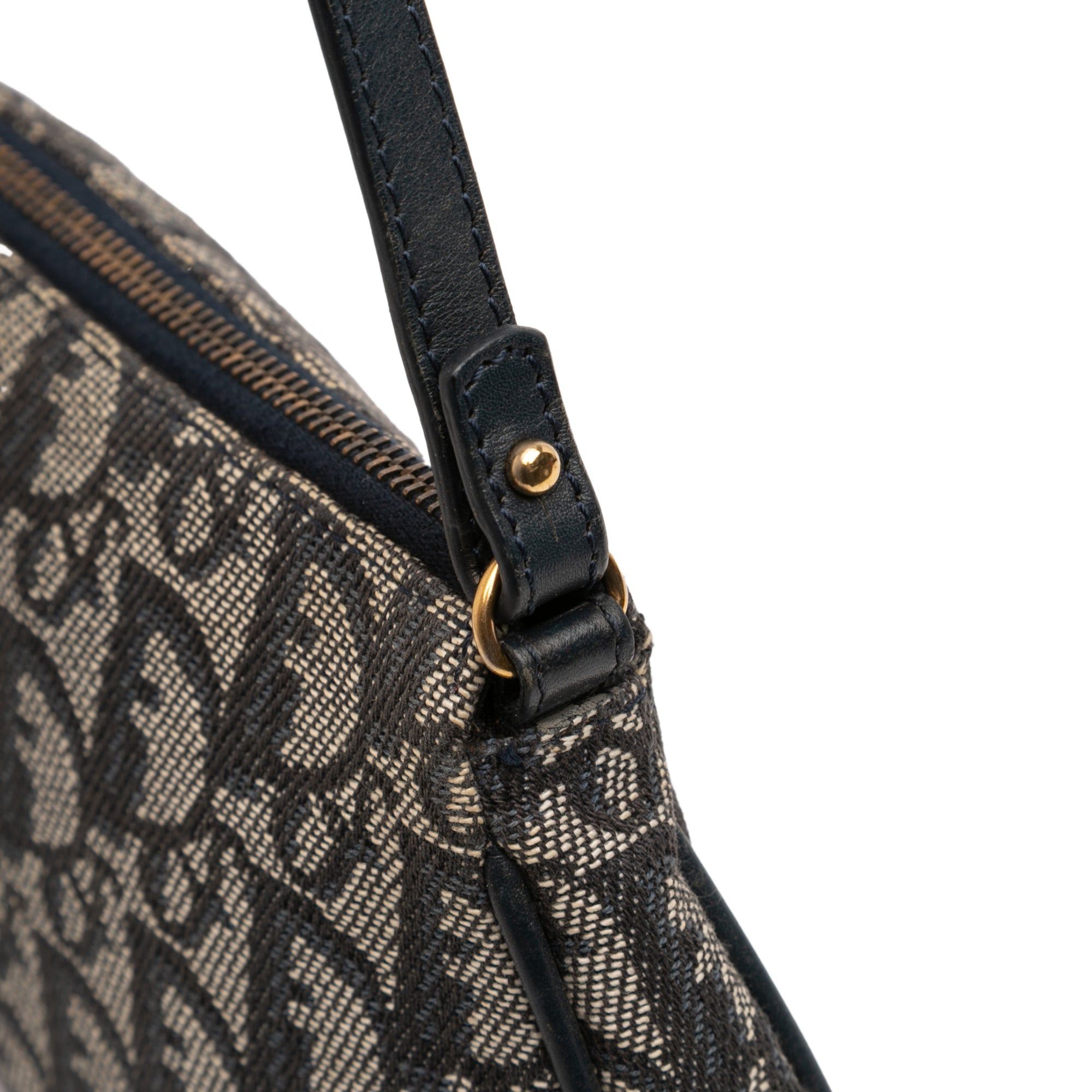 Dior Mini Diorissimo Canvas Saddle Pochette Size ONE SIZE - 9 Thumbnail