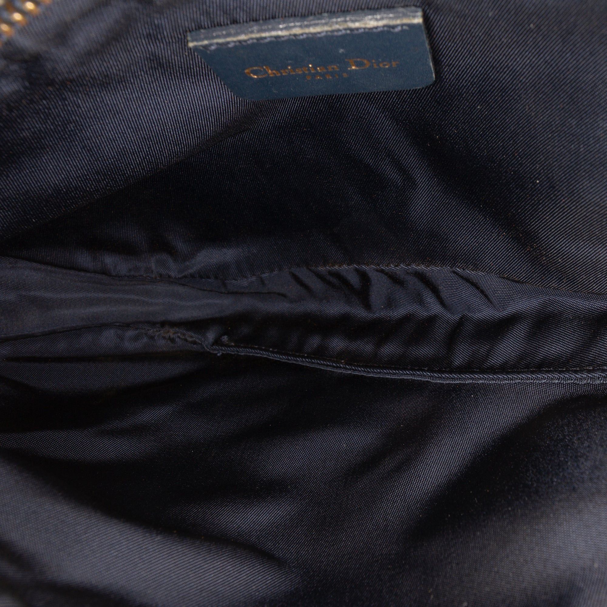 Dior Mini Diorissimo Canvas Saddle Pochette Size ONE SIZE - 4 Thumbnail