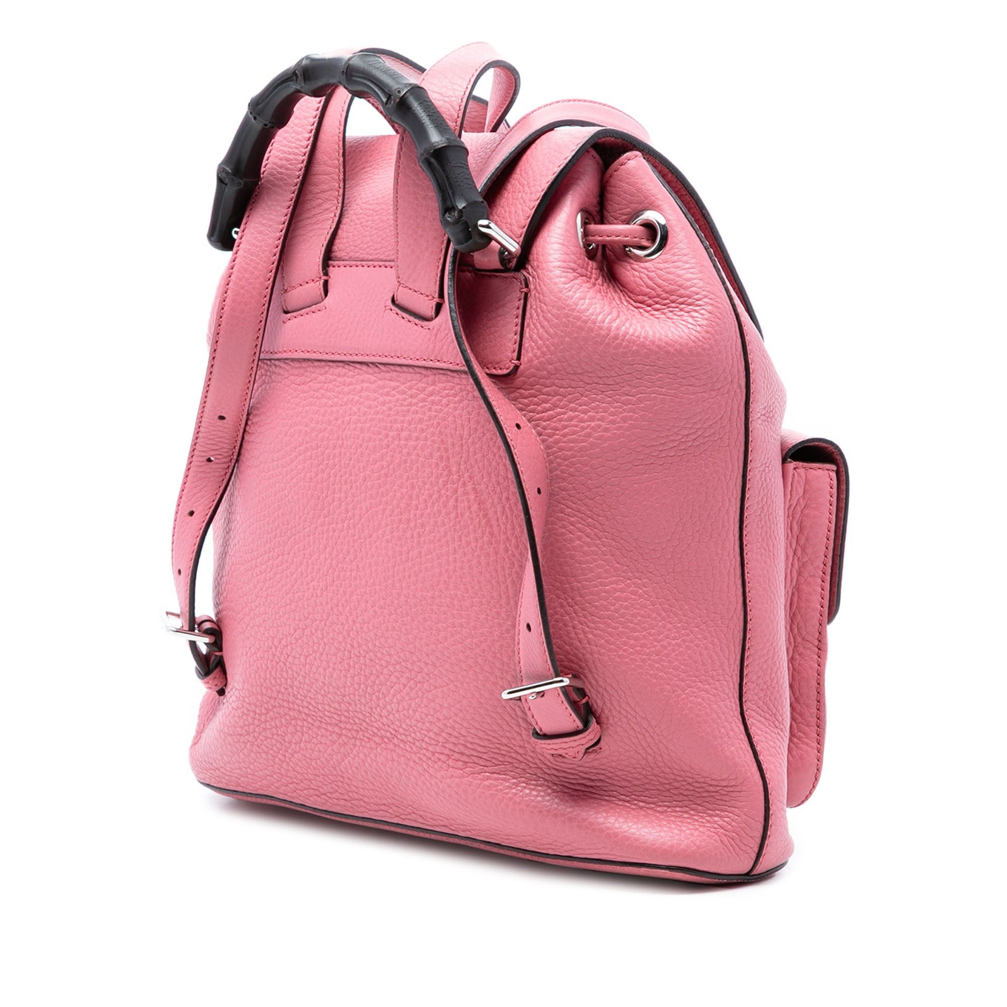Gucci Leather Bamboo Tassel Backpack Size ONE SIZE - 2 Thumbnail