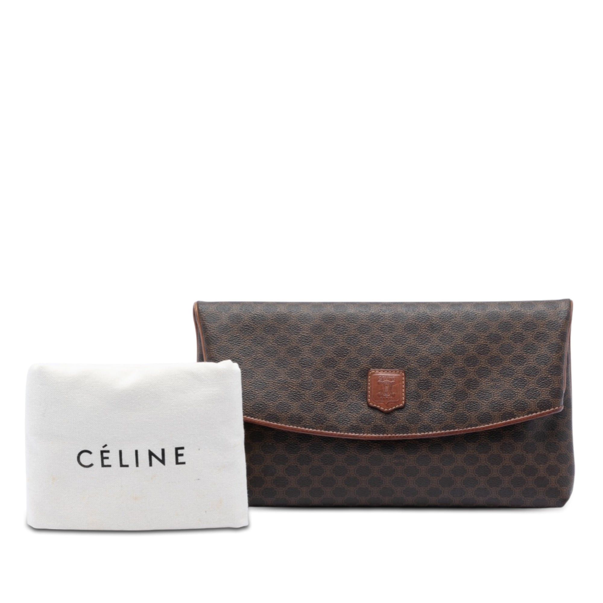 Celine Macadam Coated Canvas Clutch Size ONE SIZE - 7 Thumbnail