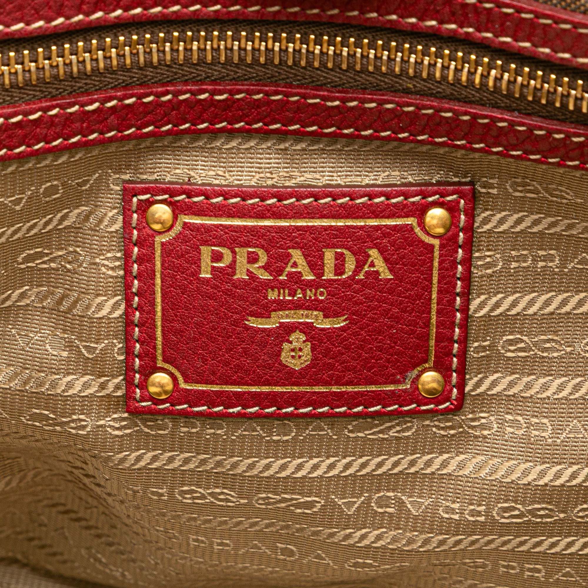 Prada Canvas Canapa Logo Bow Satchel Size ONE SIZE - 5 Thumbnail