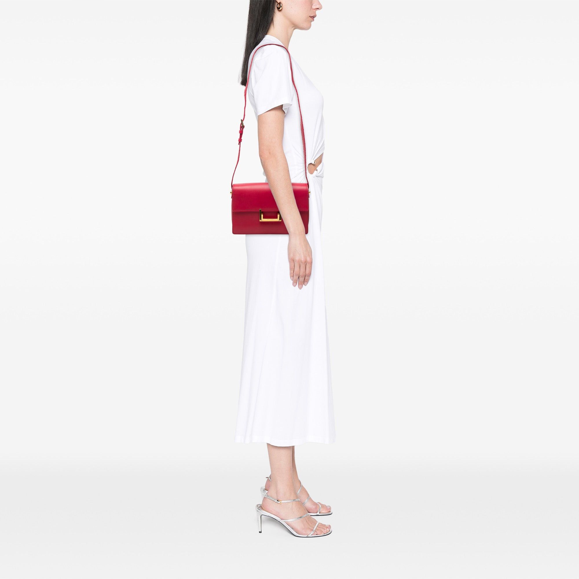 Saint Laurent Paris Medium Leather Lulu Crossbody Size ONE SIZE - 7 Thumbnail