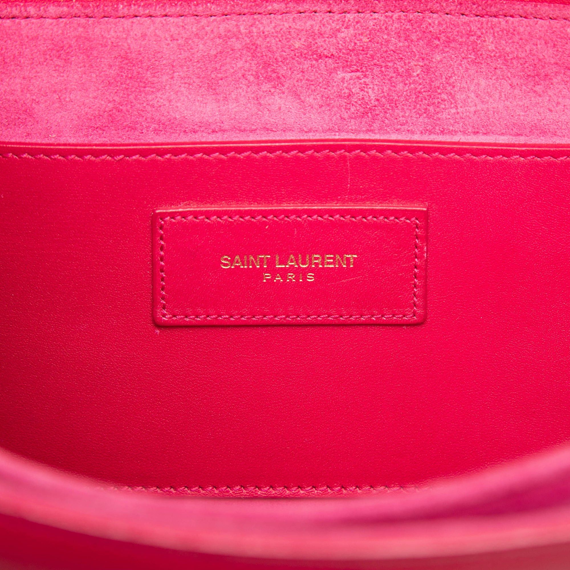 Saint Laurent Paris Medium Leather Lulu Crossbody Size ONE SIZE - 5 Thumbnail