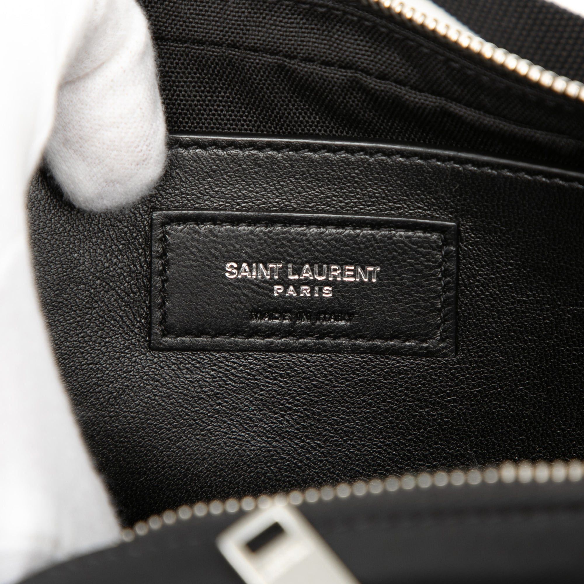 Saint Laurent Paris Nylon and Patent Crossbody Size ONE SIZE - 5 Thumbnail