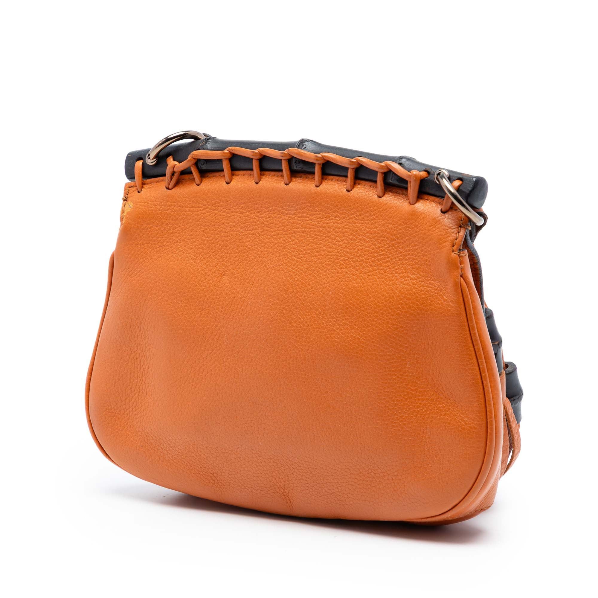 Gucci Small Leather Bamboo Nouveau Fringe Crossbody Size ONE SIZE - 2 Thumbnail