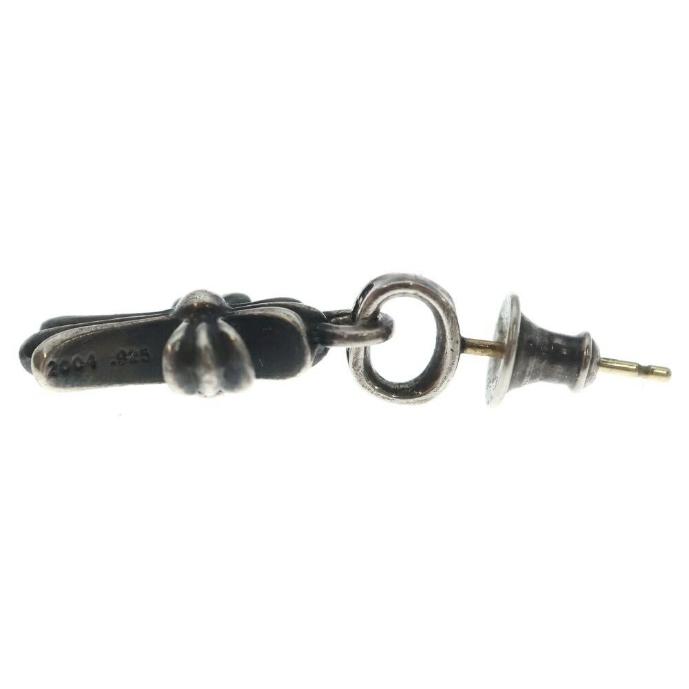Chrome Hearts Chrome Hearts Baby F Paper Chain Fat Cross Drop Earring Size ONE SIZE - 3 Thumbnail