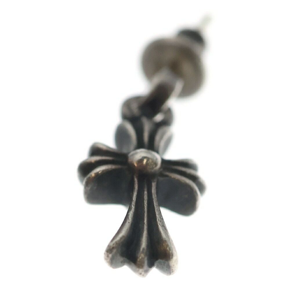 Chrome Hearts Chrome Hearts Baby F Paper Chain Fat Cross Drop Earring Size ONE SIZE - 5 Thumbnail