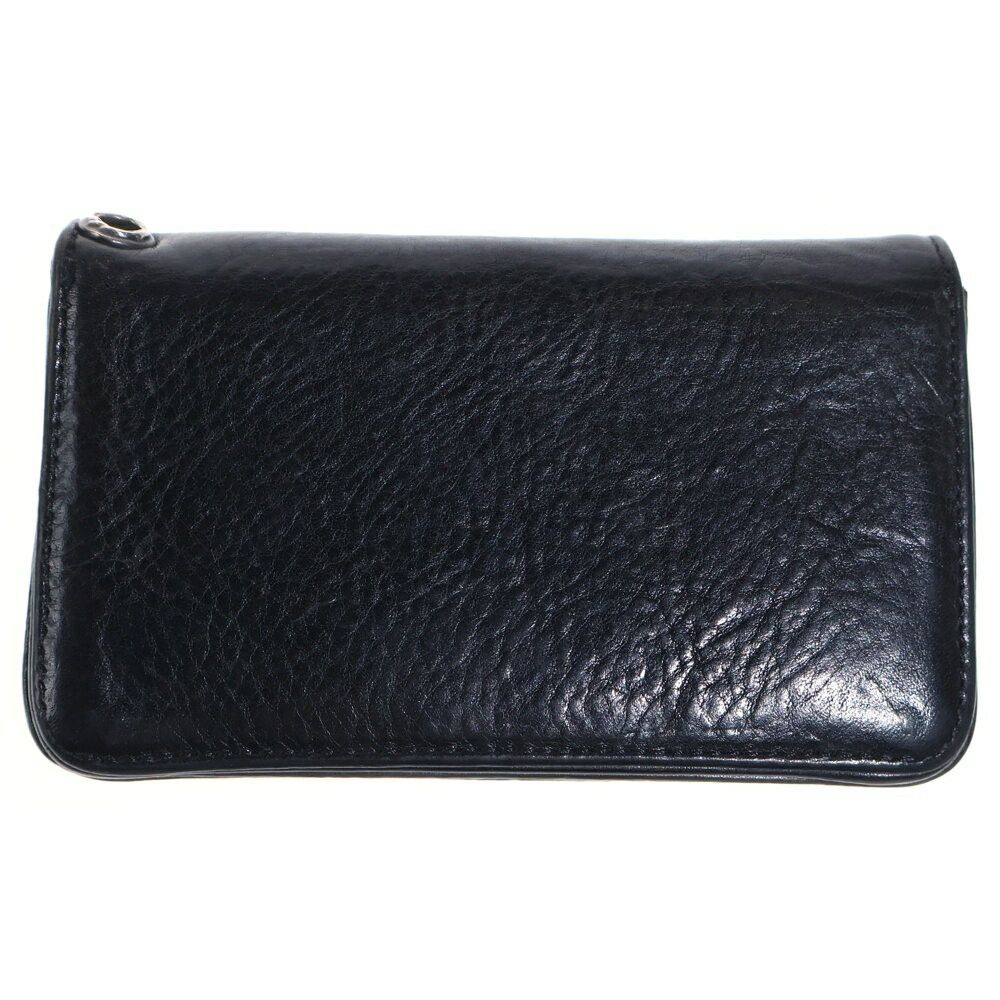 Chrome Hearts Chrome Hearts 1 Zip Heart Leather Wallet With Button Size ONE SIZE - 2 Thumbnail