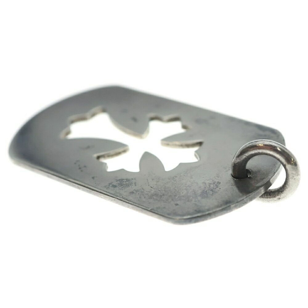 Chrome Hearts Chrome Hearts Dog Tag Large Co Cross Cutout Pendant Size ONE SIZE - 6 Thumbnail