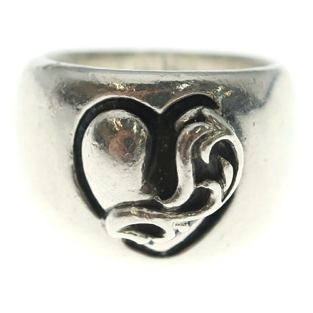 Chrome Hearts Chrome Hearts Heart Band Ring (silver) Size ONE SIZE - 4 Thumbnail