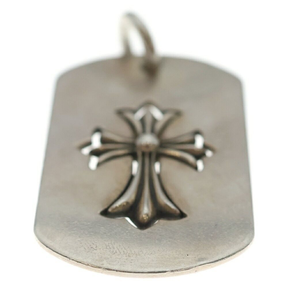 Chrome Hearts Chrome Hearts Dog Tag Large Tiny Cross Cutout CH Necklace Pendant Size ONE SIZE - 5 Thumbnail