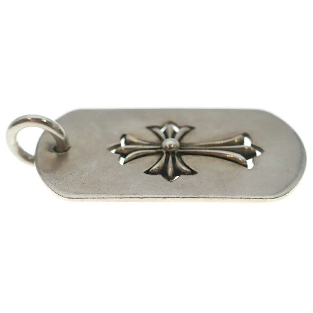 Chrome Hearts Chrome Hearts Dog Tag Large Tiny Cross Cutout CH Necklace Pendant Size ONE SIZE - 4 Thumbnail