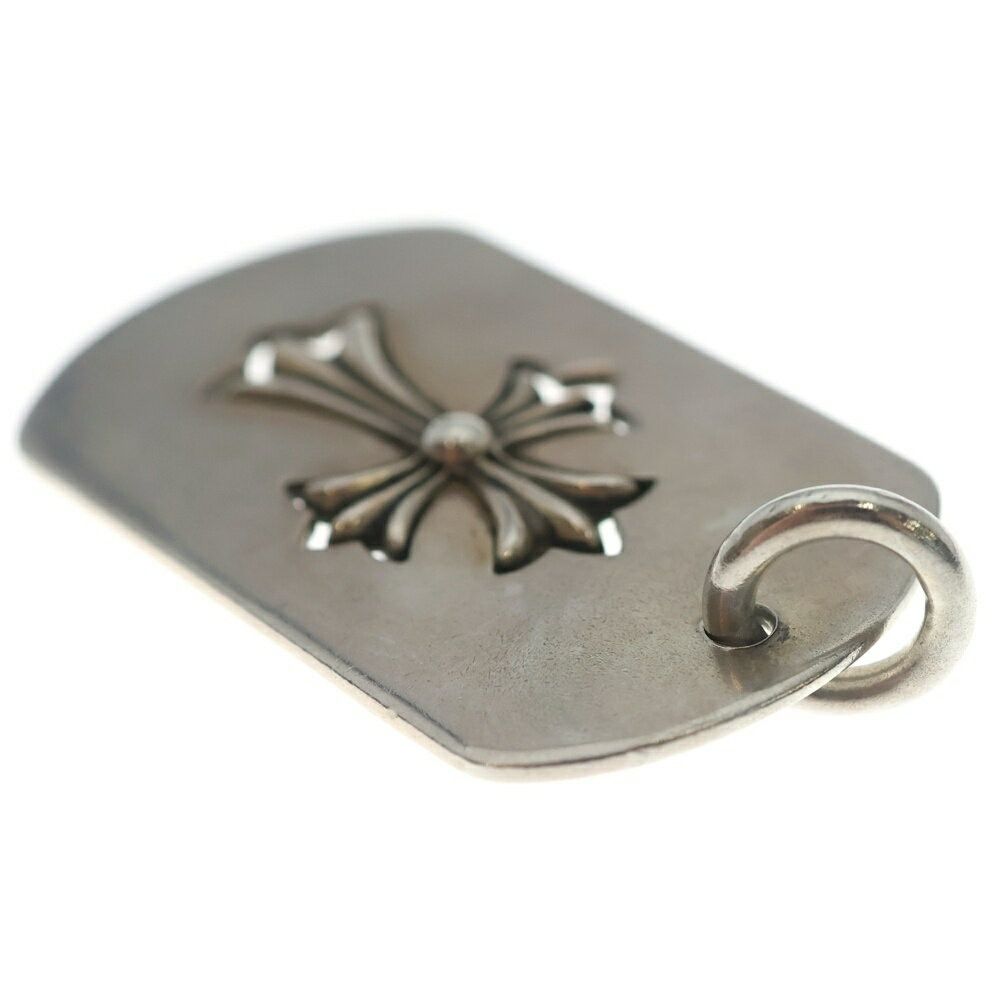 Chrome Hearts Chrome Hearts Dog Tag Large Tiny Cross Cutout CH Necklace Pendant Size ONE SIZE - 6 Thumbnail