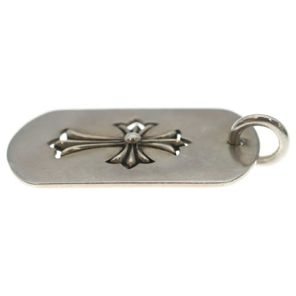 Chrome Hearts Chrome Hearts Dog Tag Large Tiny Cross Cutout CH Necklace Pendant Size ONE SIZE - 3 Thumbnail