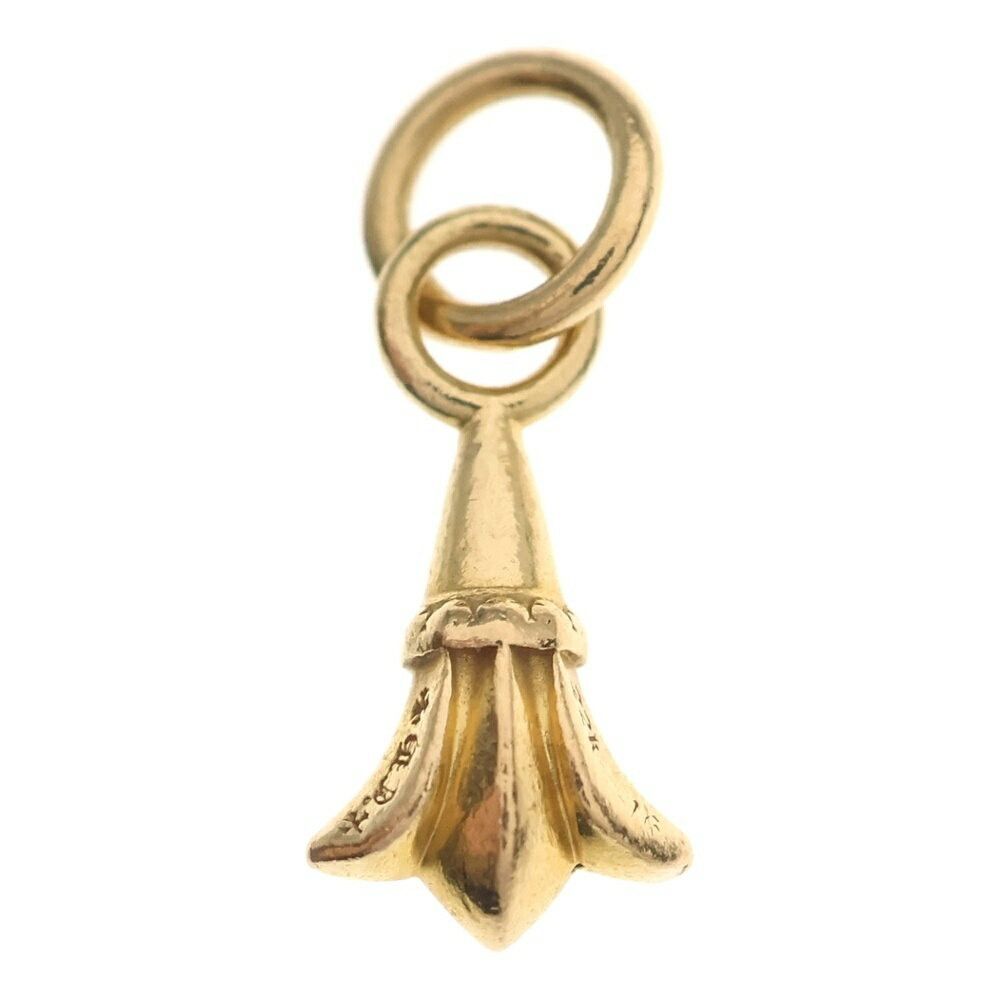 Chrome Hearts Chrome Hearts 22k Charm Crstail Tiny Crosstail Necklace Pendant Gold Size ONE SIZE - 2 Thumbnail