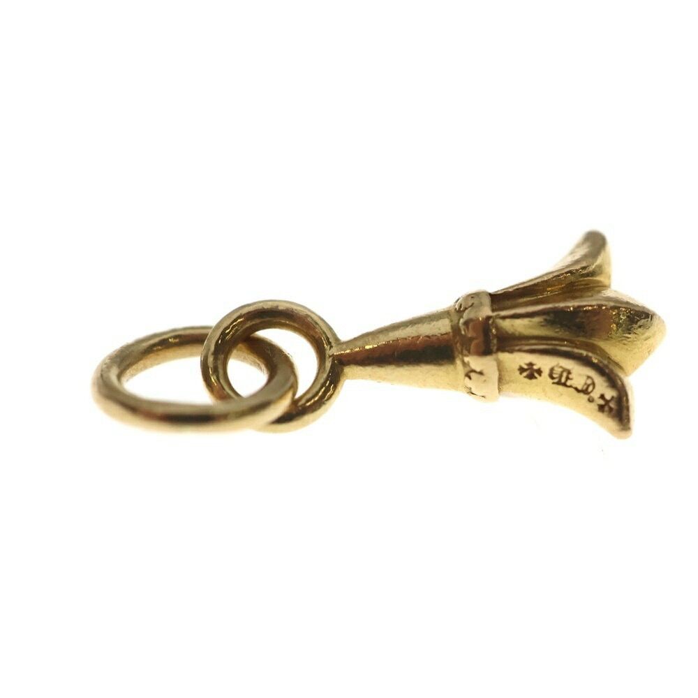 Chrome Hearts Chrome Hearts 22k Charm Crstail Tiny Crosstail Necklace Pendant Gold Size ONE SIZE - 5 Thumbnail