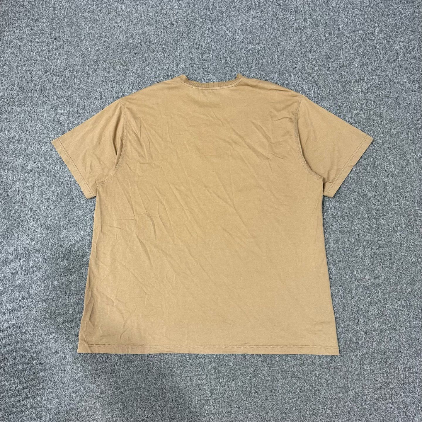 Burberry Burberry Camel Horse Logo Short Sleeve XL Size US XL / EU 56 / 4 - 2 Thumbnail