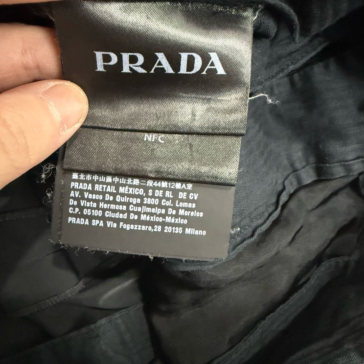 Prada Prada Black Nylon Pants Size 48 Size US 32 / EU 48 - 3 Thumbnail