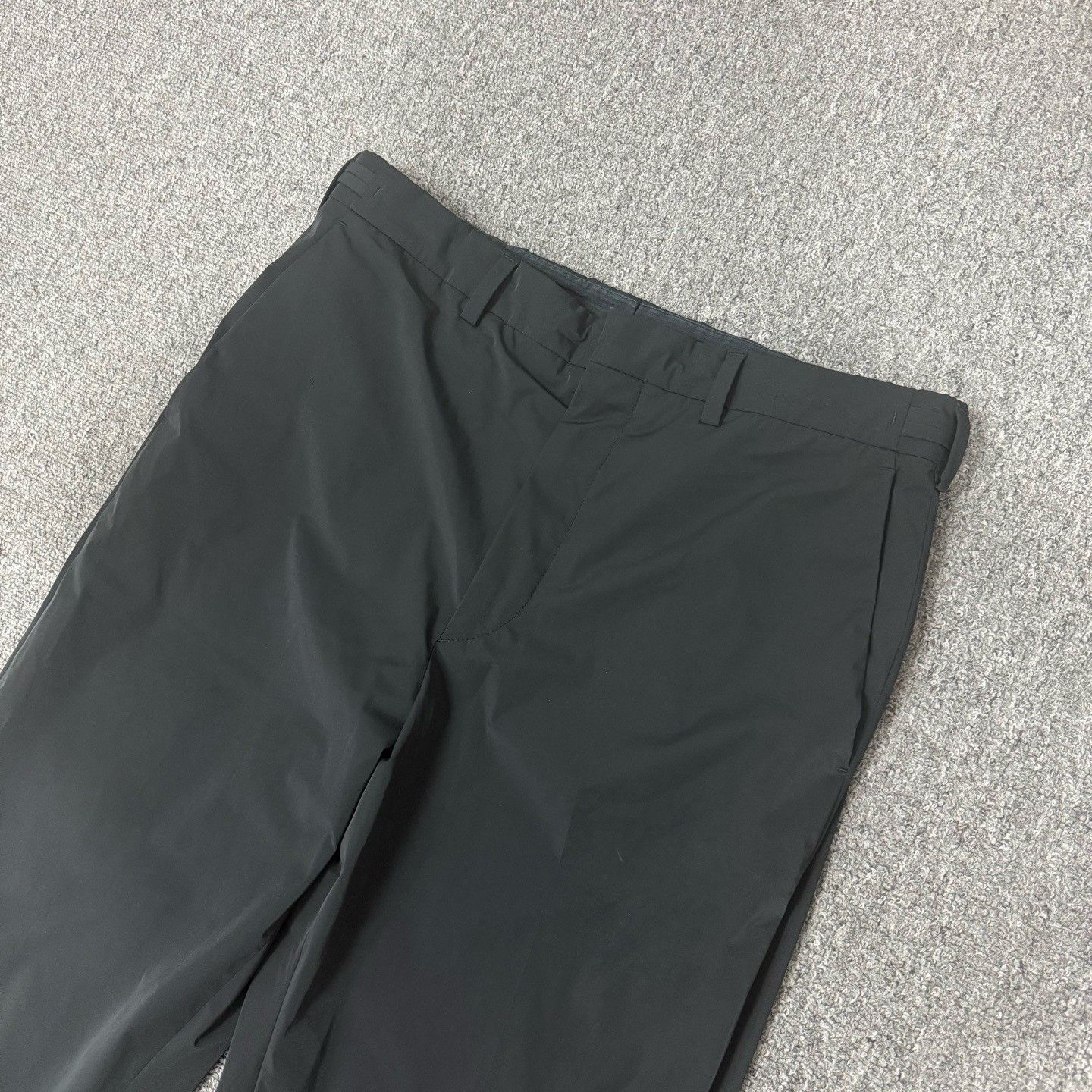Prada Prada Black Nylon Pants Size 48 Size US 32 / EU 48 - 2 Thumbnail