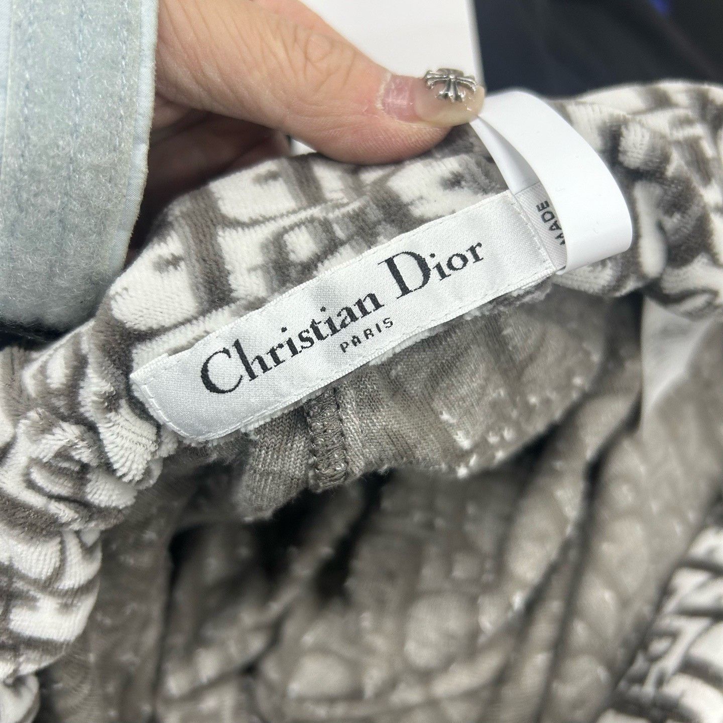 Dior Dior Oblique Monogram Gray Shorts Size US 35 - 3 Thumbnail