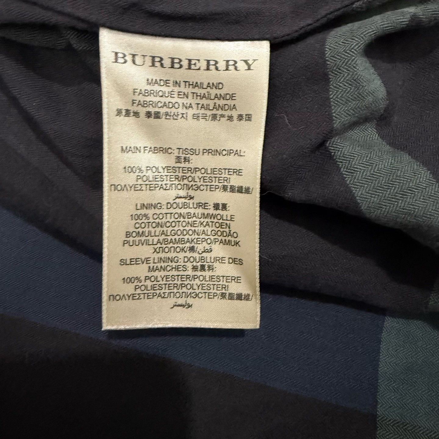 Burberry Burberry Blue Chest Logo Jacket Size US M / EU 48-50 / 2 - 5 Thumbnail