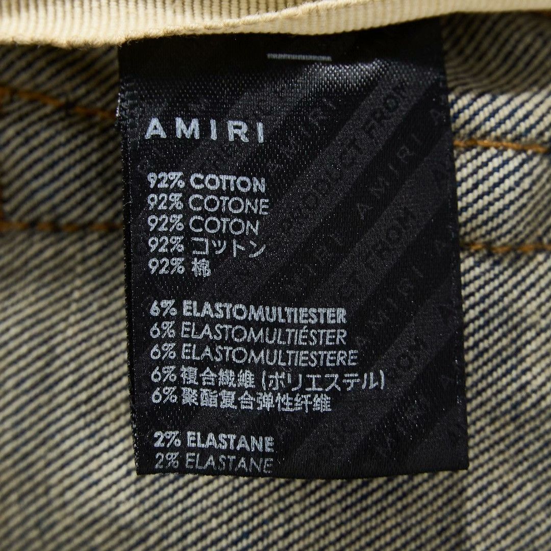 Amiri Amiri Men's Washed Distressed Jeans Size US 30 / EU 46 - 9 Thumbnail