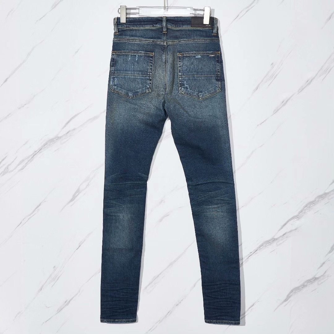 Amiri Amiri Men's Washed Distressed Jeans Size US 30 / EU 46 - 6 Thumbnail