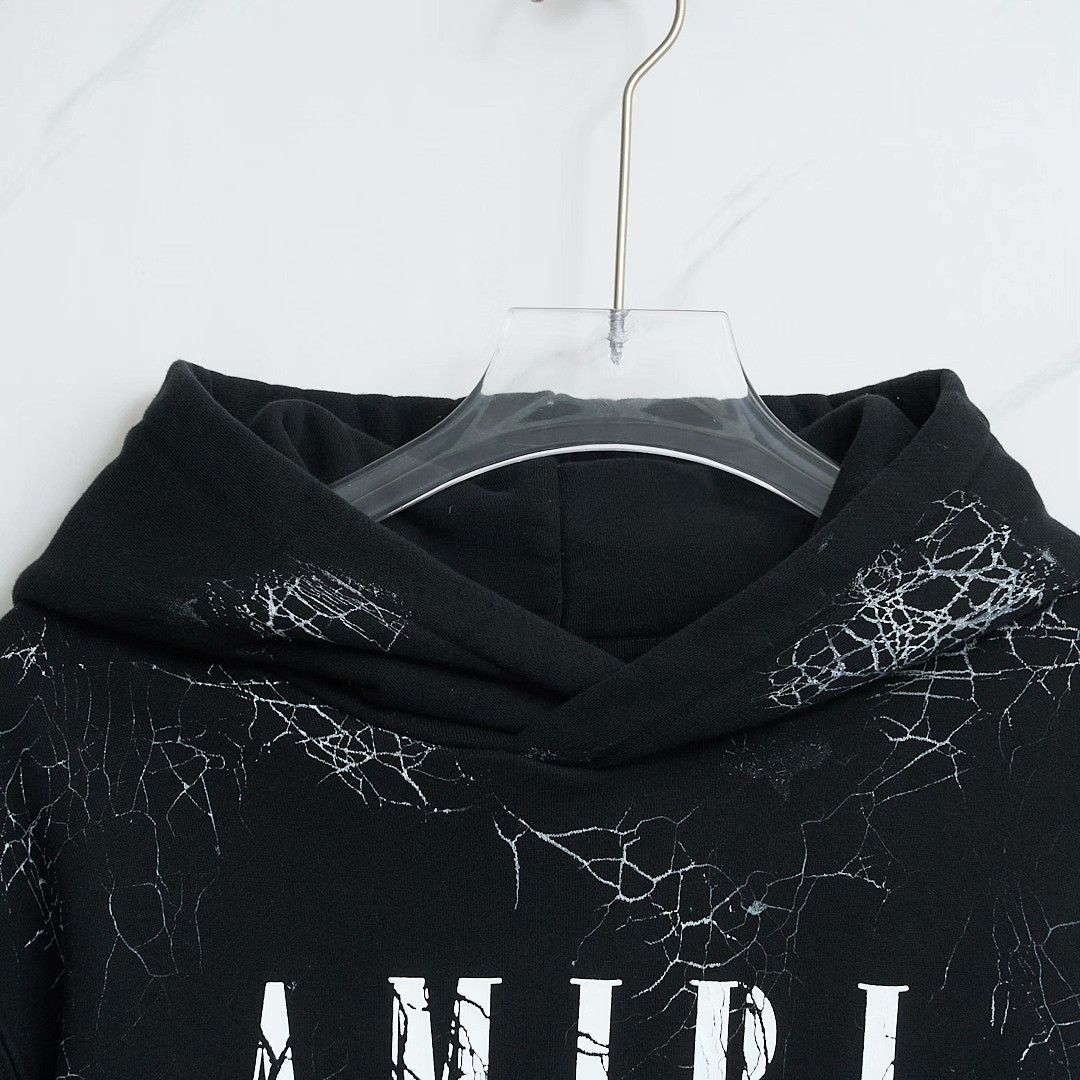 Amiri Amiri Unisex Letter Print Hoodie Size US M / EU 48-50 / 2 - 2 Thumbnail