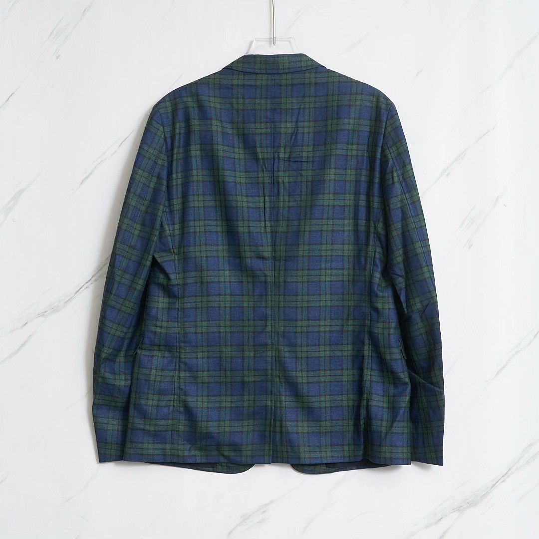 Ermenegildo Zegna ZEGNA Men's British Style Patterned Suit Size US L / EU 52-54 / 3 - 4 Thumbnail