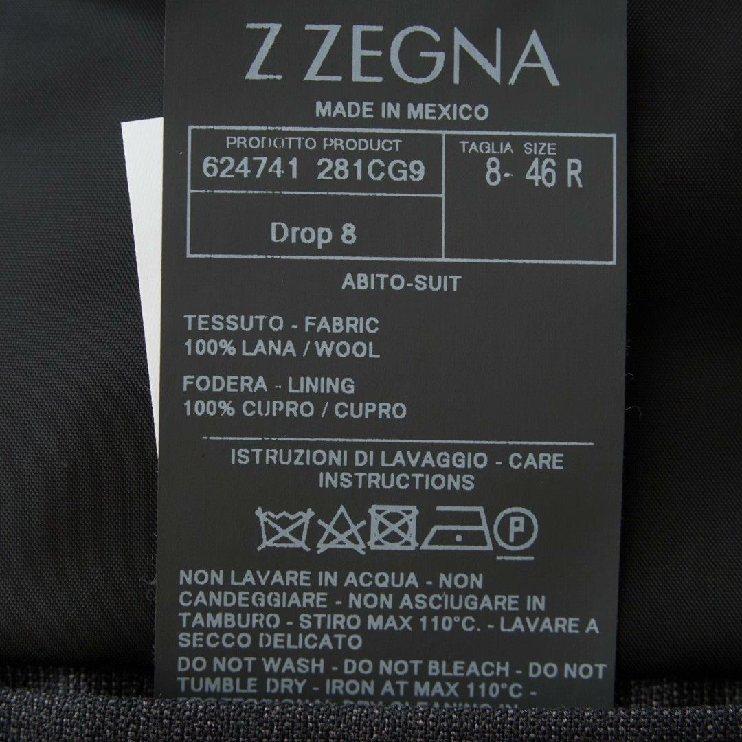 Ermenegildo Zegna ZEGNA Men's Double Vent Suit Size US S / EU 44-46 / 1 - 9 Thumbnail