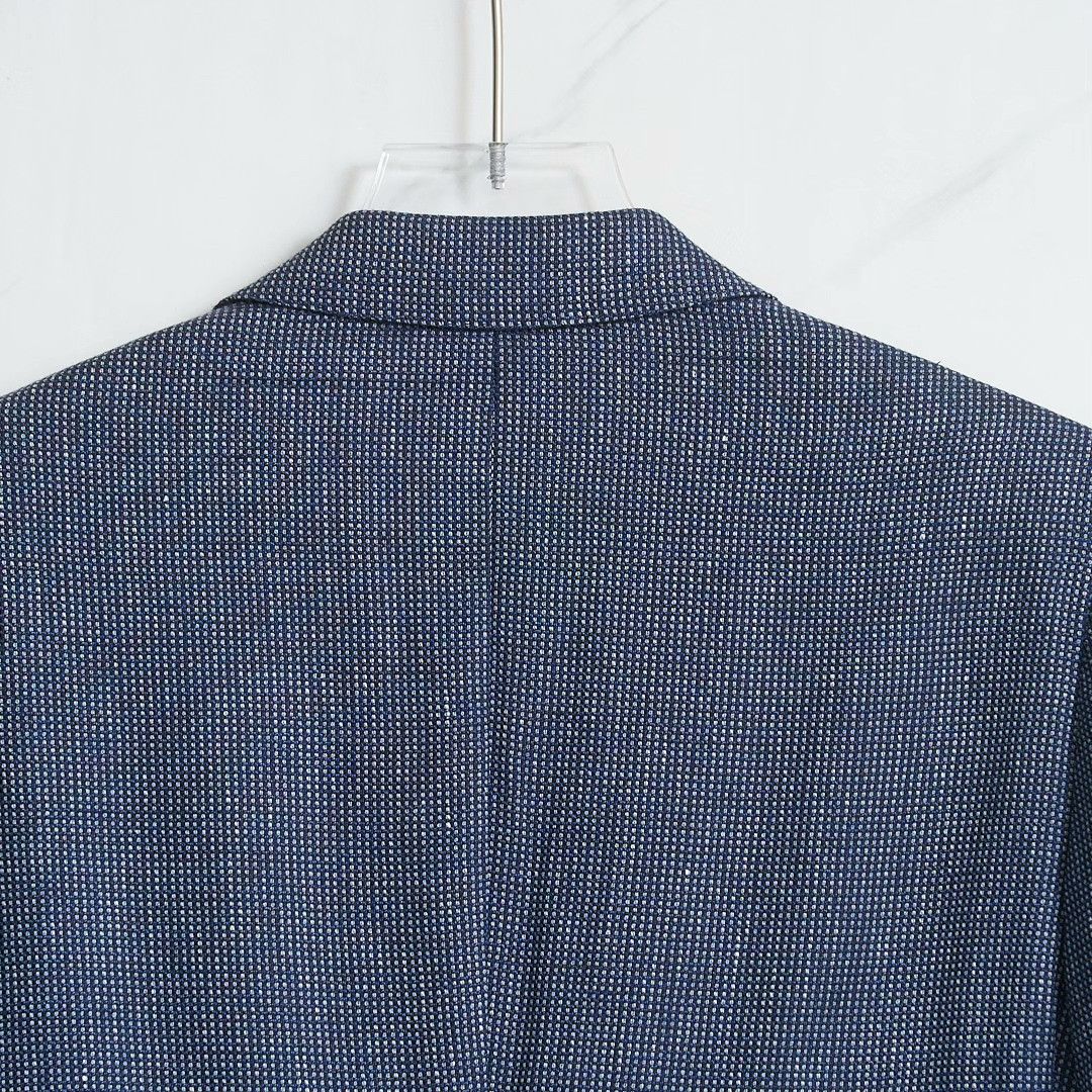 Ermenegildo Zegna ZEGNA Men's High-Count Textured Suit Size US S / EU 44-46 / 1 - 5 Thumbnail