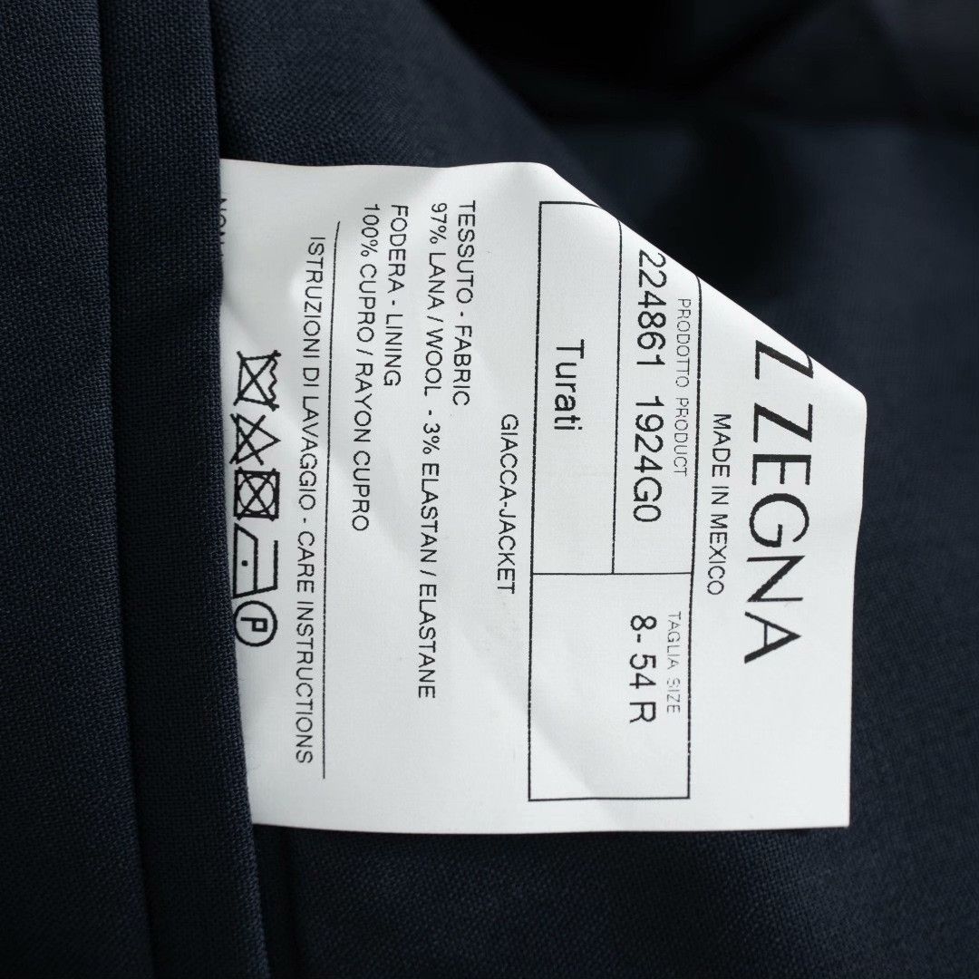 Ermenegildo Zegna ZEGNA Men's Suit Jacket Size US L / EU 52-54 / 3 - 7 Thumbnail