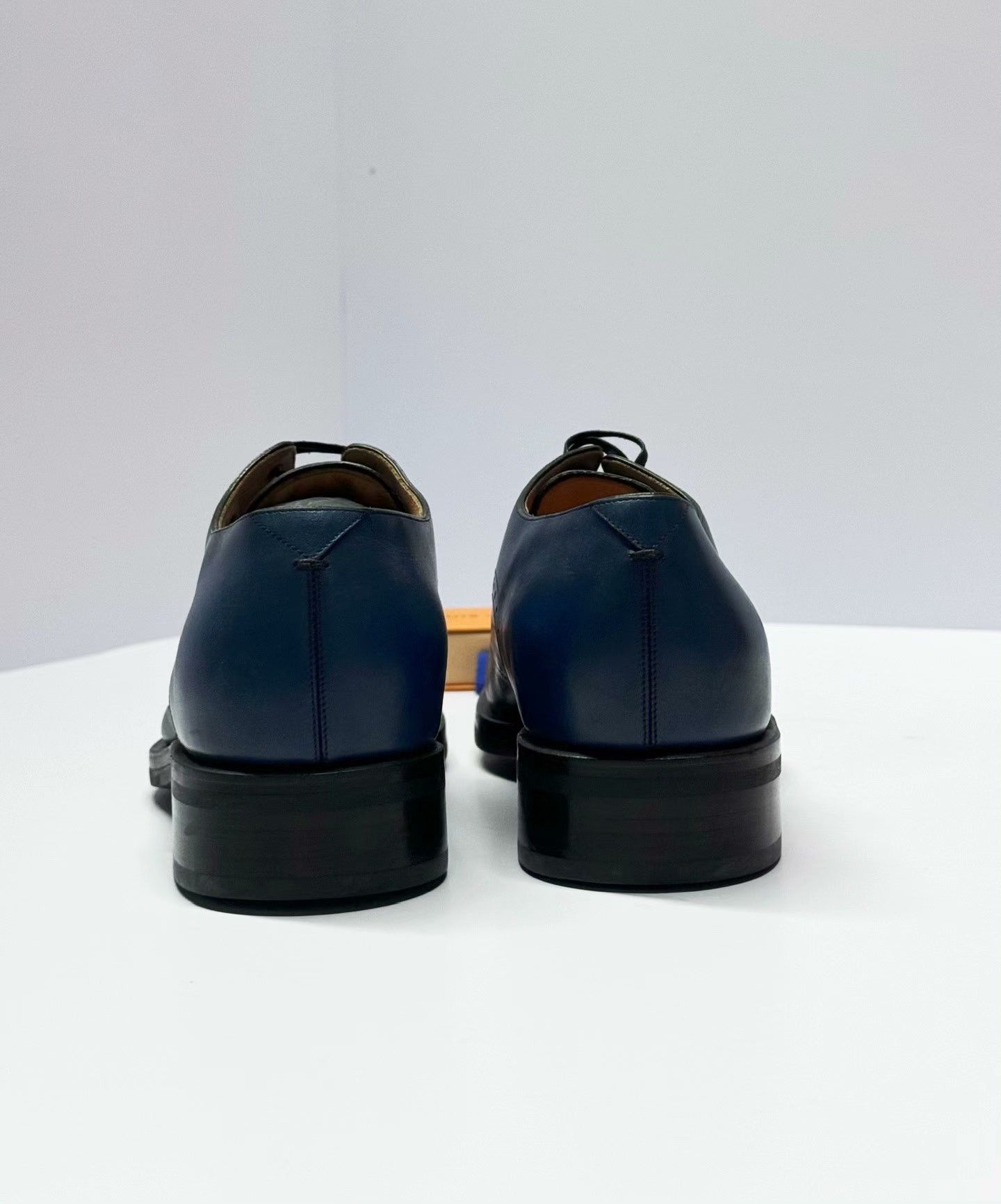 Louis Vuitton LV Gradient Burnished Derby Shoes Size US 7 / EU 40 - 4 Thumbnail