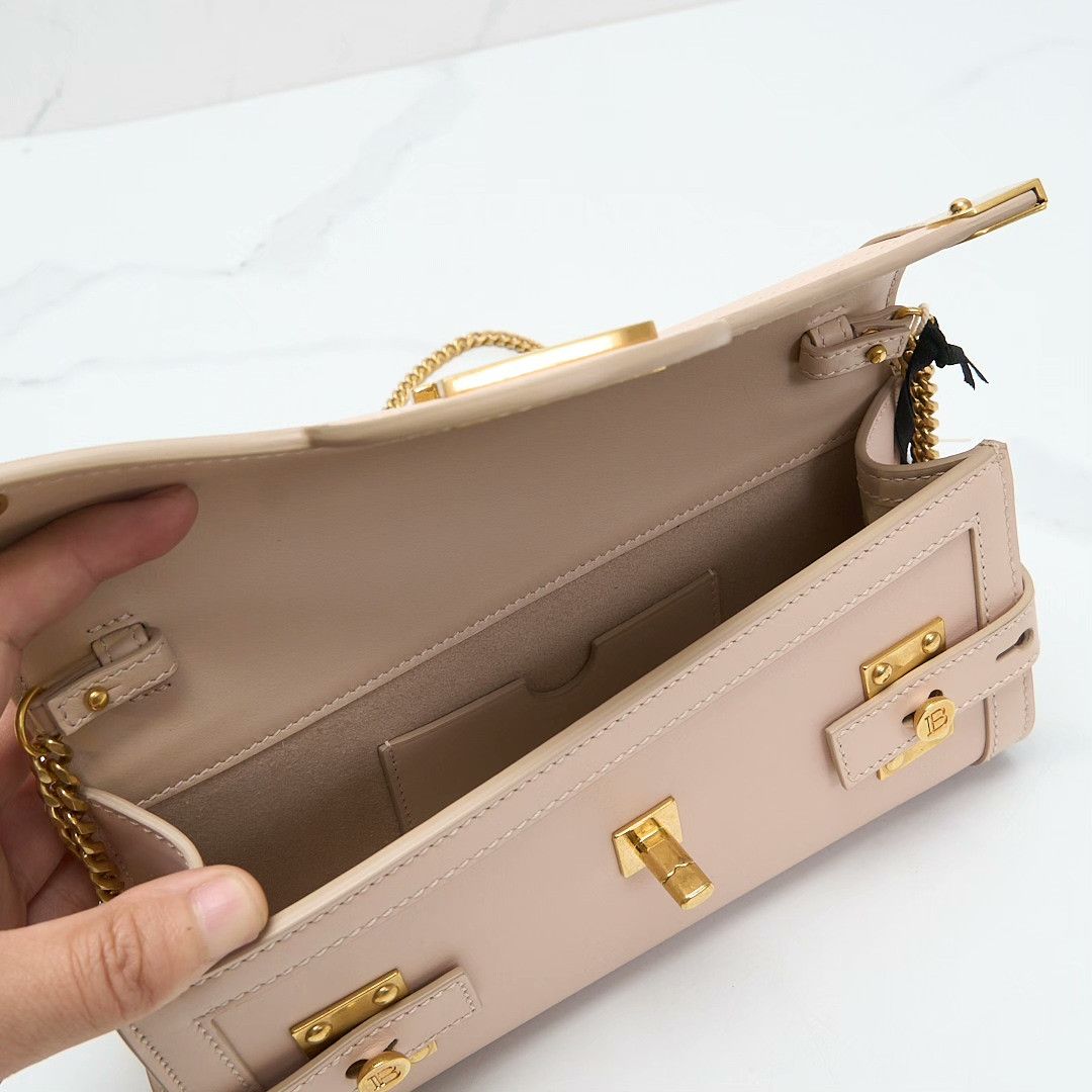 Balmain Balmain B-buzz Logo Chain Bag Size ONE SIZE - 7 Thumbnail