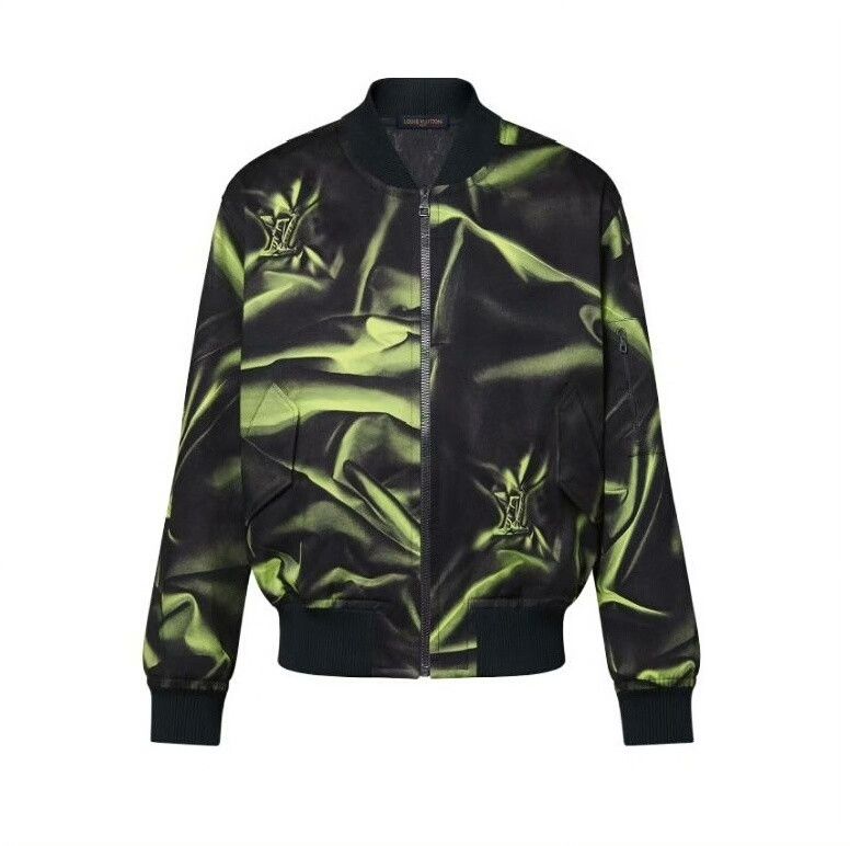 Louis Vuitton LV Fall Winter Rendered Baseball Jacket Size US L / EU 52-54 / 3 - 8 Thumbnail
