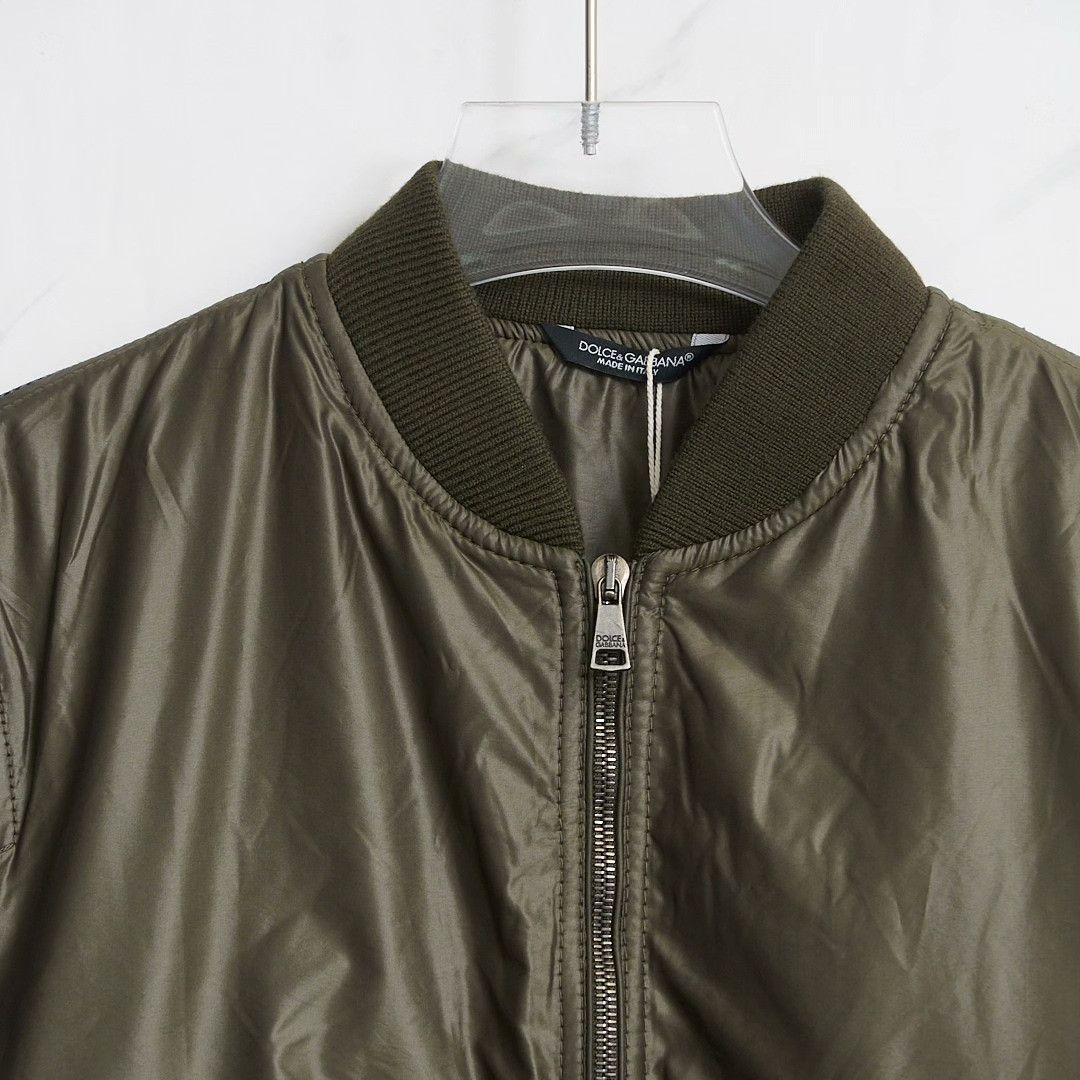 Dolce & Gabbana Dolce&Gabbana Men's Patchwork Bomber Jacket Size US S / EU 44-46 / 1 - 2 Thumbnail