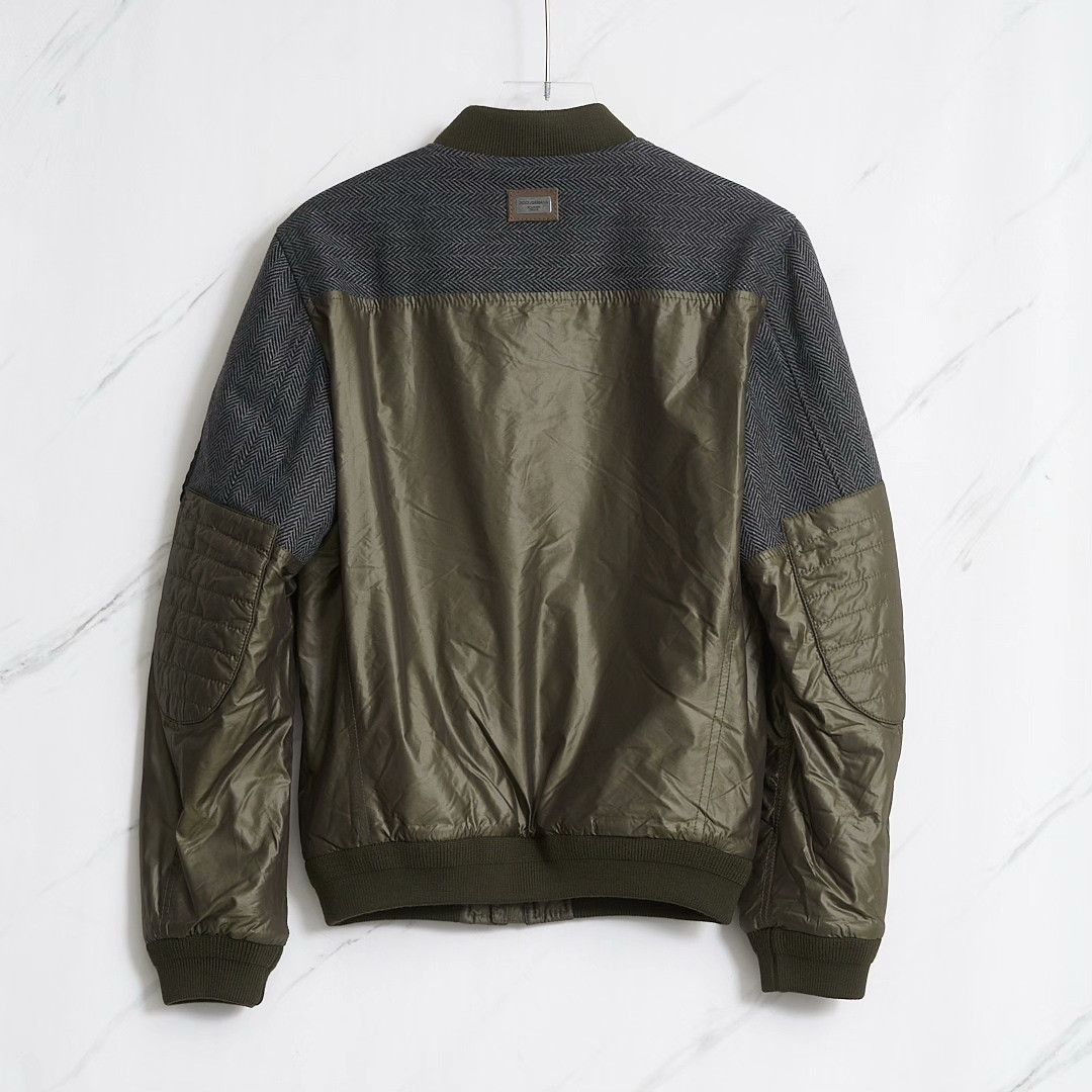 Dolce & Gabbana Dolce&Gabbana Men's Patchwork Bomber Jacket Size US S / EU 44-46 / 1 - 6 Thumbnail