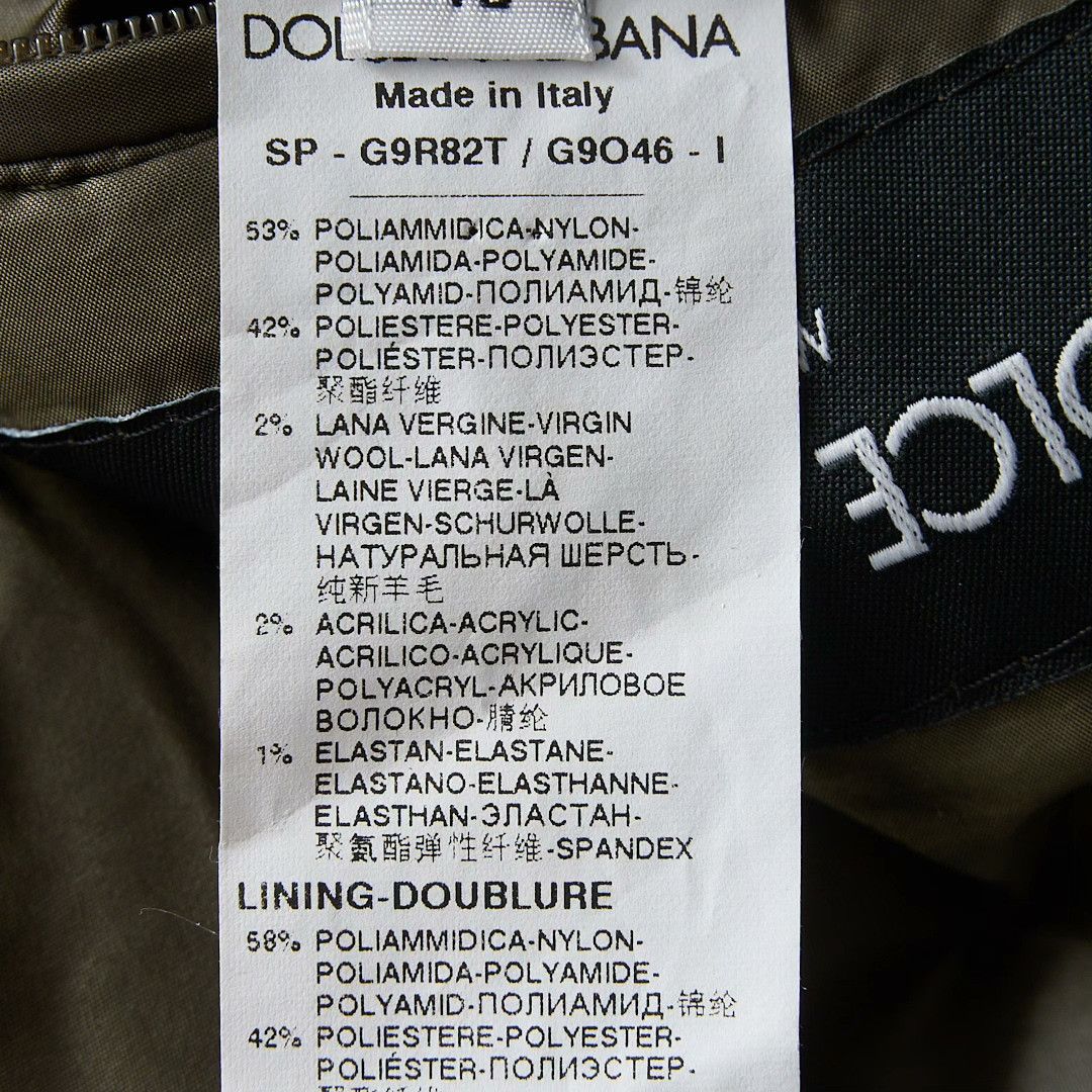 Dolce & Gabbana Dolce&Gabbana Men's Patchwork Bomber Jacket Size US S / EU 44-46 / 1 - 7 Thumbnail
