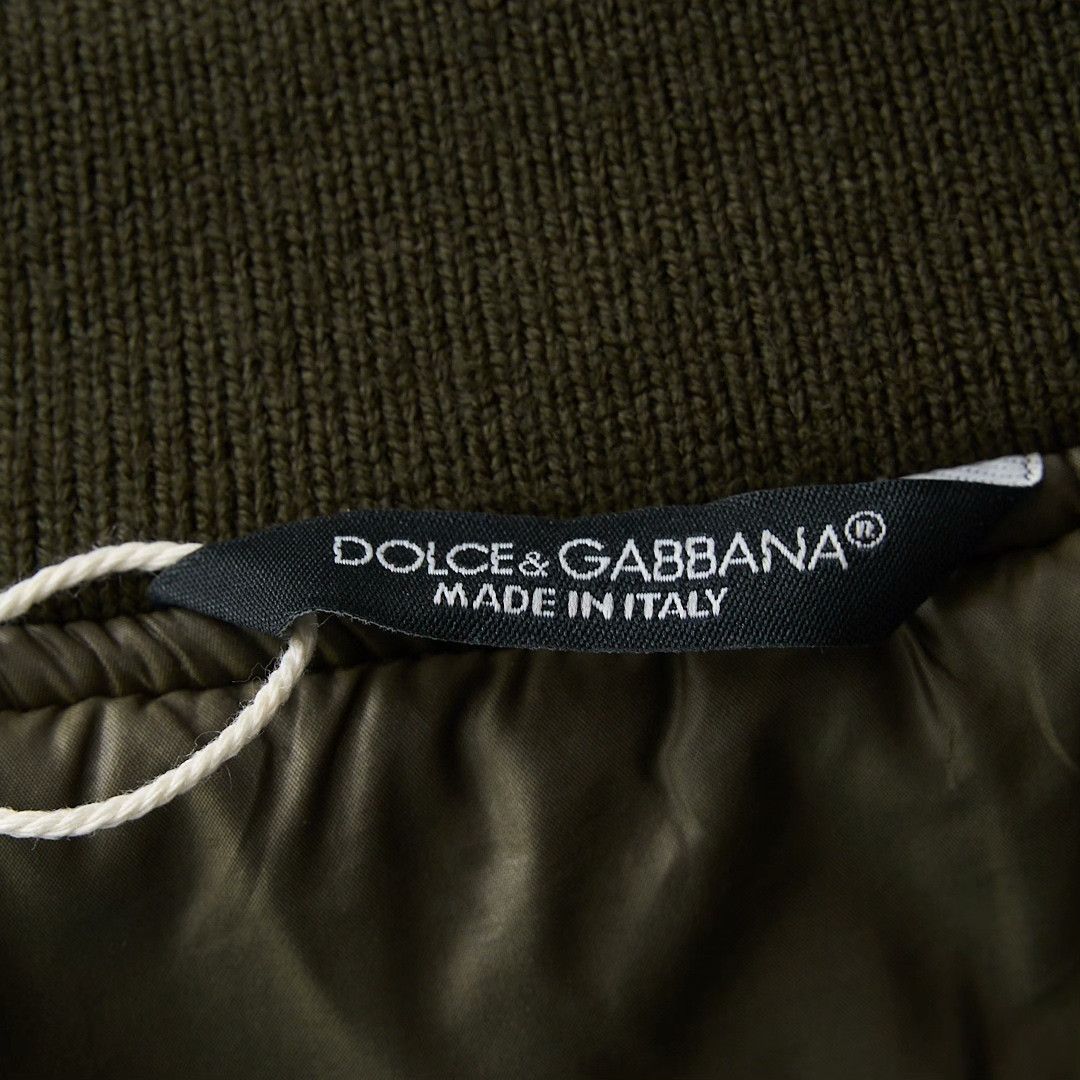 Dolce & Gabbana Dolce&Gabbana Men's Patchwork Bomber Jacket Size US S / EU 44-46 / 1 - 8 Thumbnail