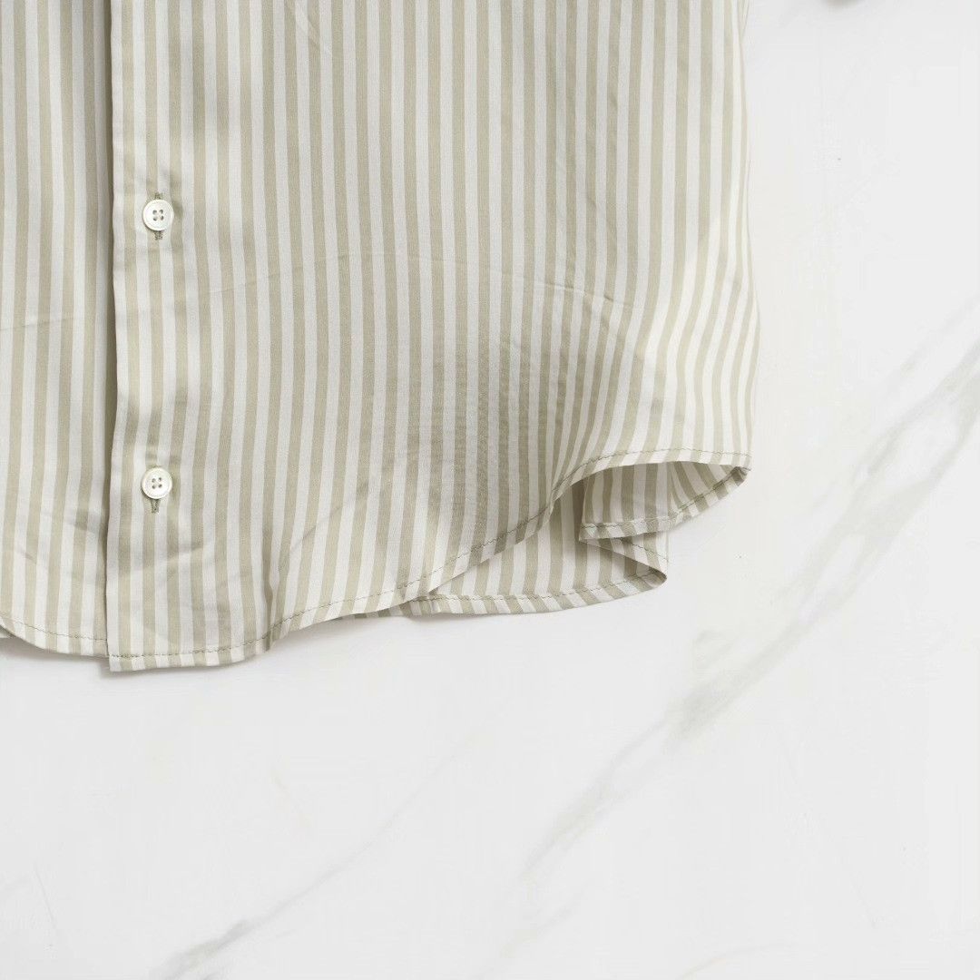 AMI Ami Paris Men's Striped Collar Shirt Size US S / EU 44-46 / 1 - 3 Thumbnail