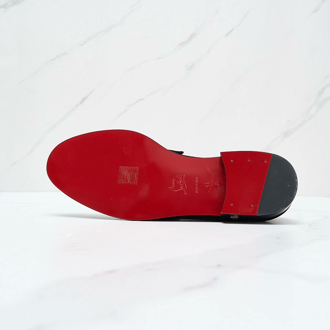 Christian Louboutin Christian Louboutin Men's Suede Loafers Size US 8 / EU 41 - 7 Thumbnail