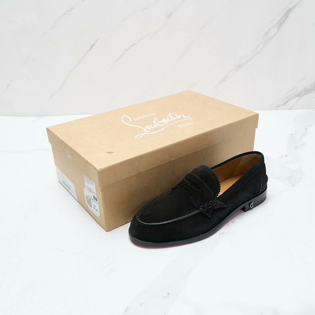 Christian Louboutin Christian Louboutin Men's Suede Loafers Size US 8 / EU 41 - 8 Thumbnail