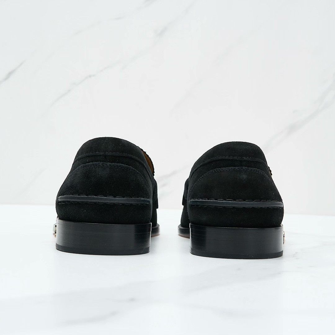 Christian Louboutin Christian Louboutin Men's Suede Loafers Size US 8 / EU 41 - 6 Thumbnail