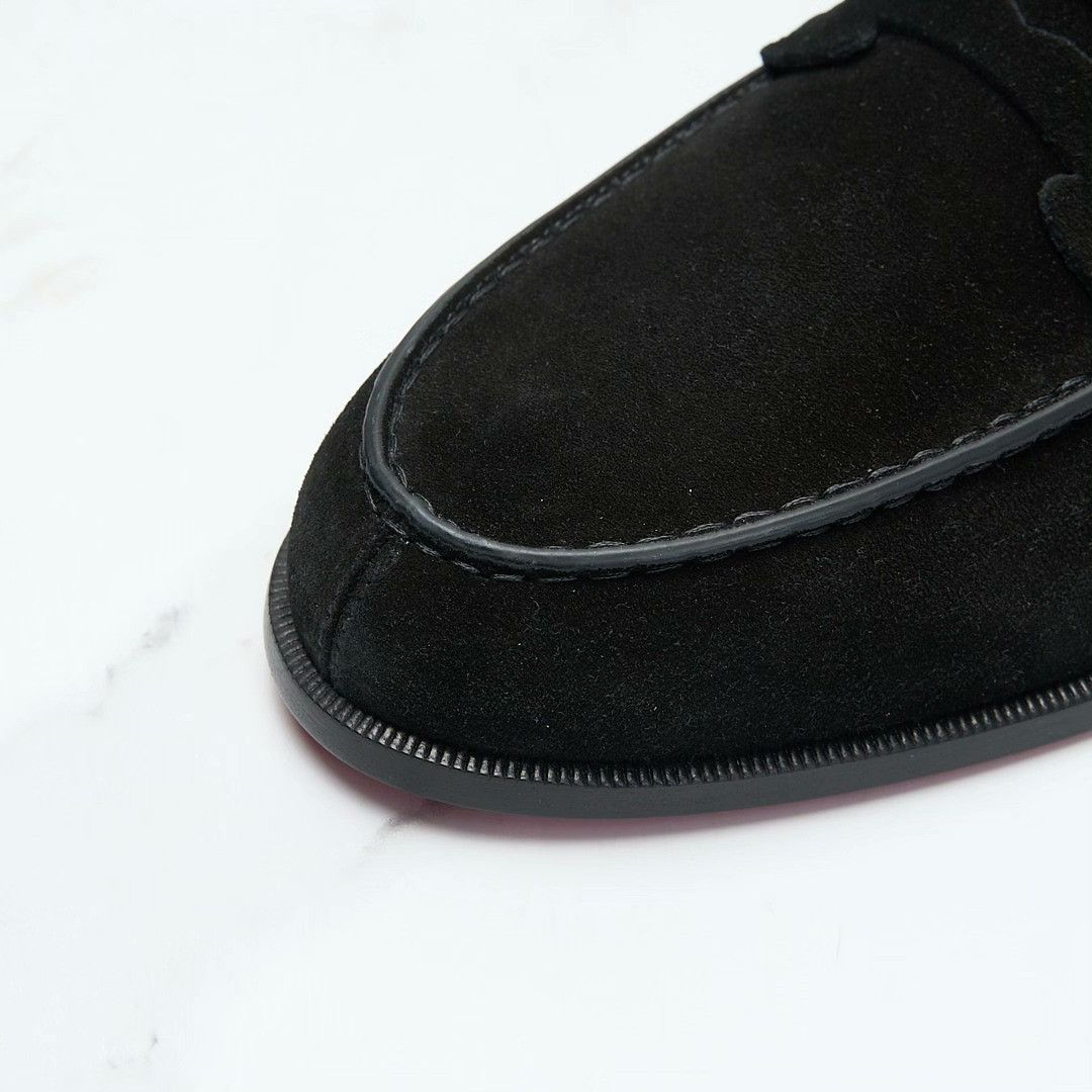 Christian Louboutin Christian Louboutin Men's Suede Loafers Size US 8 / EU 41 - 4 Thumbnail